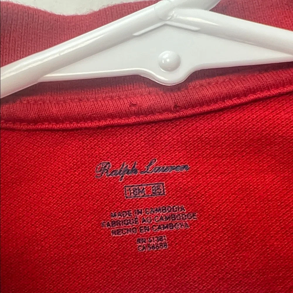 Ralph Lauren vibrant red